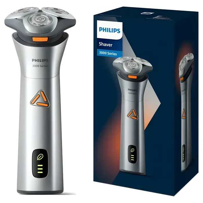 Rasoir electrique Philips Series 3000 S3882 00 - Wet and Dry - Visage et crane