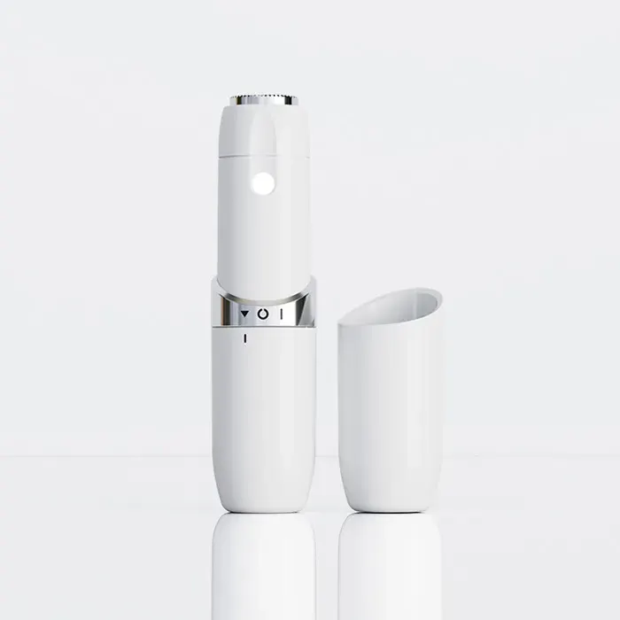 Rasoir électrique pour femme - Fonction déclairage intelligent - Blanc