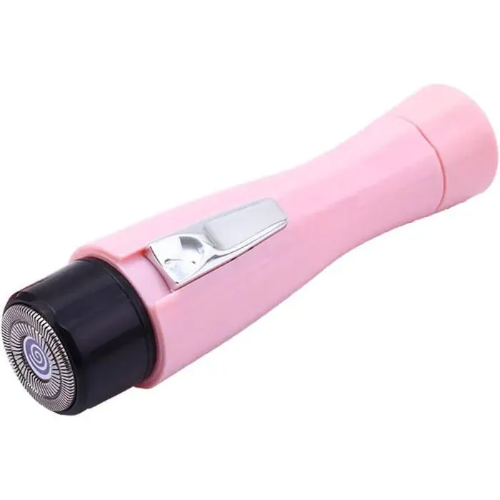Rasoir Électrique pour Femmes sans FilÉpiteur Portable RechargeableDesign Unique en Abs Protectionpour Visage RASOIR ELECTRIQUE