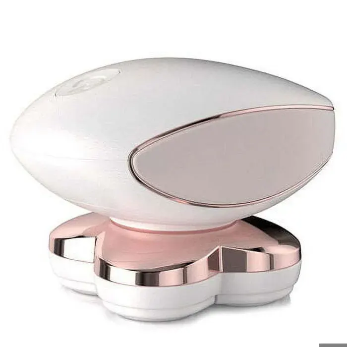 Rasoir électrique pour femmes - Virex® - Épilation indolore - Lumière LED intégrée - 4 têtes flottantes - Autonomie 1h