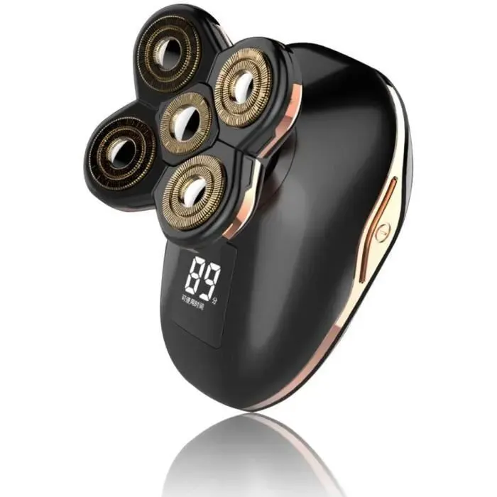 Rasoir Électrique Pour Hommes Chauves 5D Flottants Rasoirs À Tête Propre Et Profond Hommes Tondeuse À Barbe Tond RASOIR ELECTRIQUE