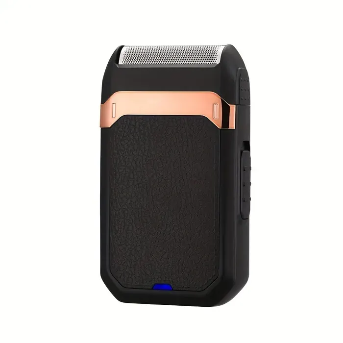Rasoir électrique pour hommes : Rasoir électrique à grille rechargeable et multifonction (avec brosse de nettoyage)