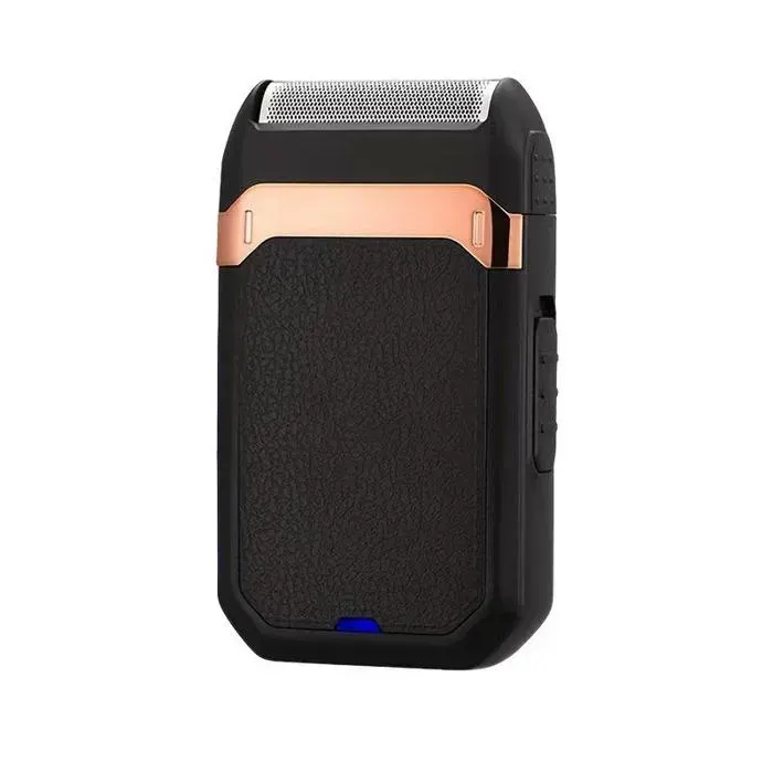 Rasoir électrique pour hommes : Rasoir électrique à grille rechargeable et multifonction (avec brosse de nettoyage)