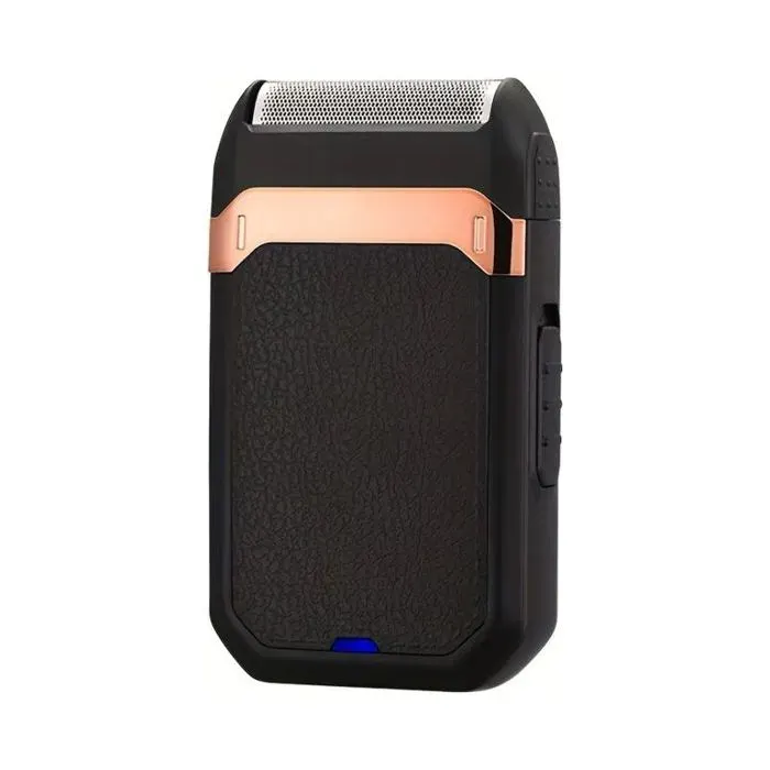 Rasoir électrique pour hommes : Rasoir électrique à grille rechargeable et multifonction (avec brosse de nettoyage)