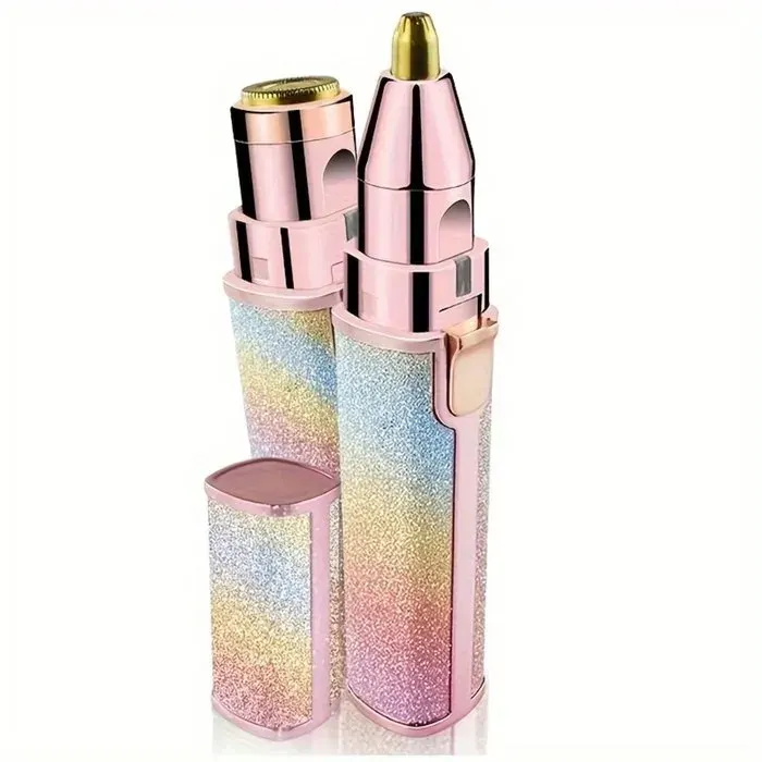 Rasoir électrique pour sourcils. Convient pour une taille et un rasage des sourcils sans douleur rechargeable par USB et portable.