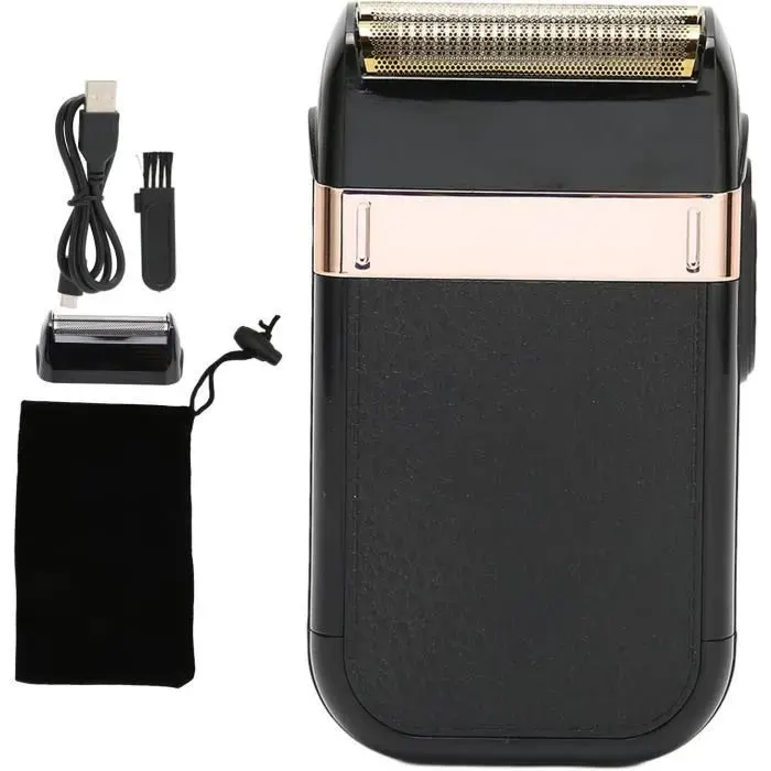 Rasoir Électrique Professionnel Pour Hommes Rasoir Électrique Multifonctionnel Tondeuse À Barbe Rechargeable Pour Hommes Ras[J387]