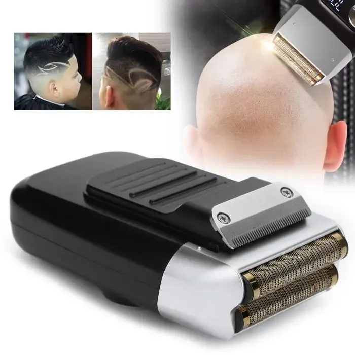 Rasoir électrique - SALUTUYA - Rasoir à grille - Rechargeable - 2 en 1 - LCD affichage
