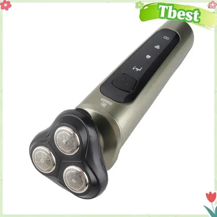 Rasoir électrique - TBEST - 9D 4 en 1 - Multifonctionnel - Batterie lithium intégrée - Nettoyant visage