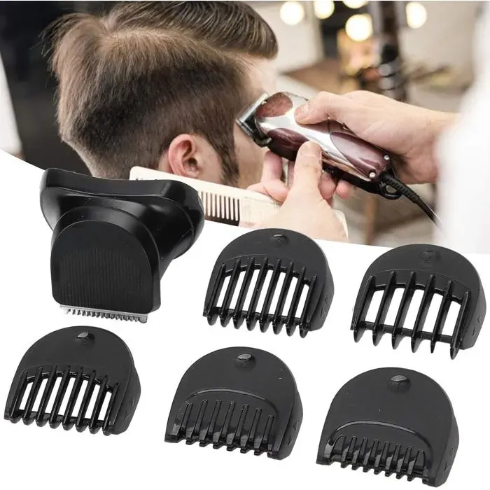 Rasoir électrique tête de rasage barbe compatible + 5 Set de tondeuse à peigne guide avec Braun Series 3 BT32 tête de rasage de