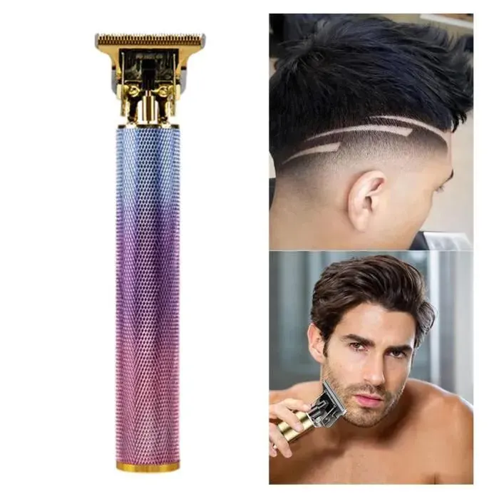 Rasoir Electrique Tondeuse Cheveux et Barbe Kit Professionnel Hommes pour salon de coiffure les Enfants et la Famille Cadeaux Coloré