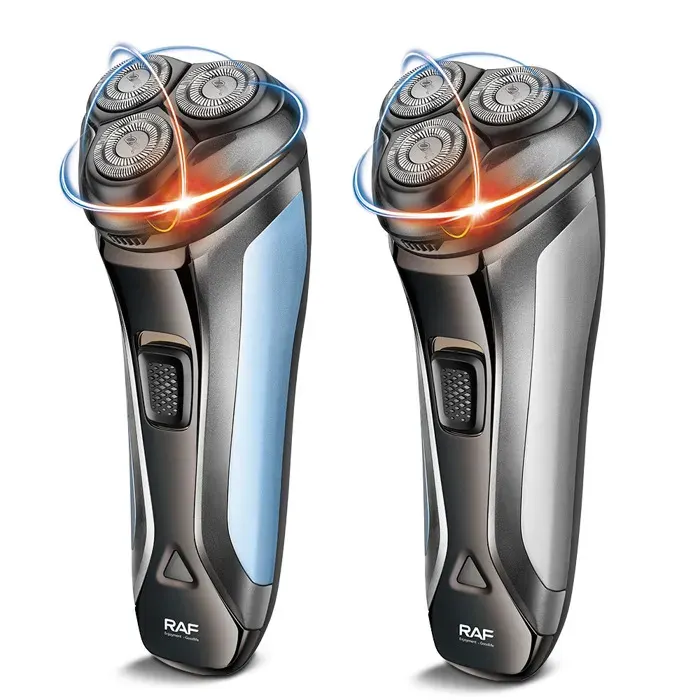 Rasoir Électrique USB RAF R11205 5W Moteur Sans Balais Rechargeable Étanche Rasage Précision