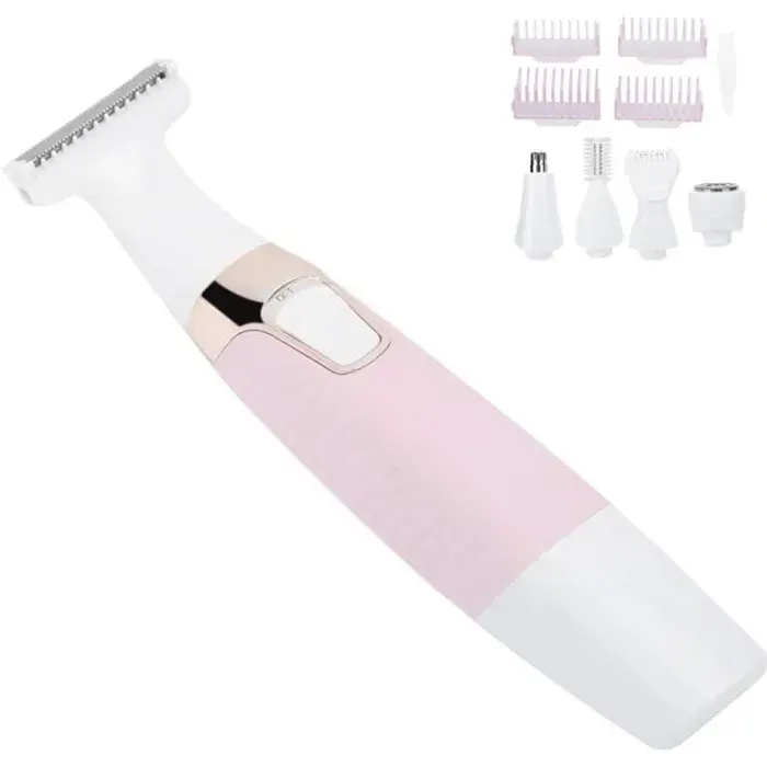 Rasoir électrique - VINGVO - Épilateur Femme - Rechargeable USB - Indolore - 5 Fonctions