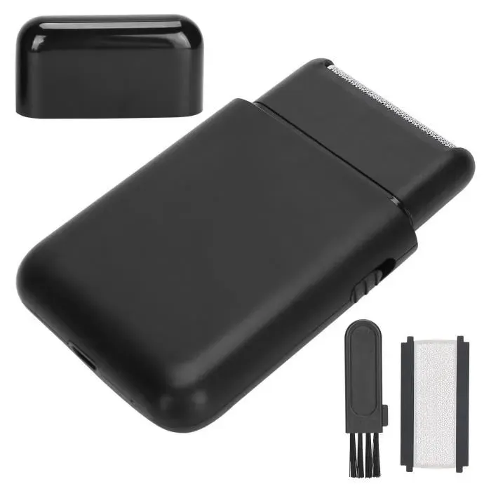 Rasoir électrique - VVIKIZY - Rasoir à grille - Charge USB - Autonomie 45 min - Noir