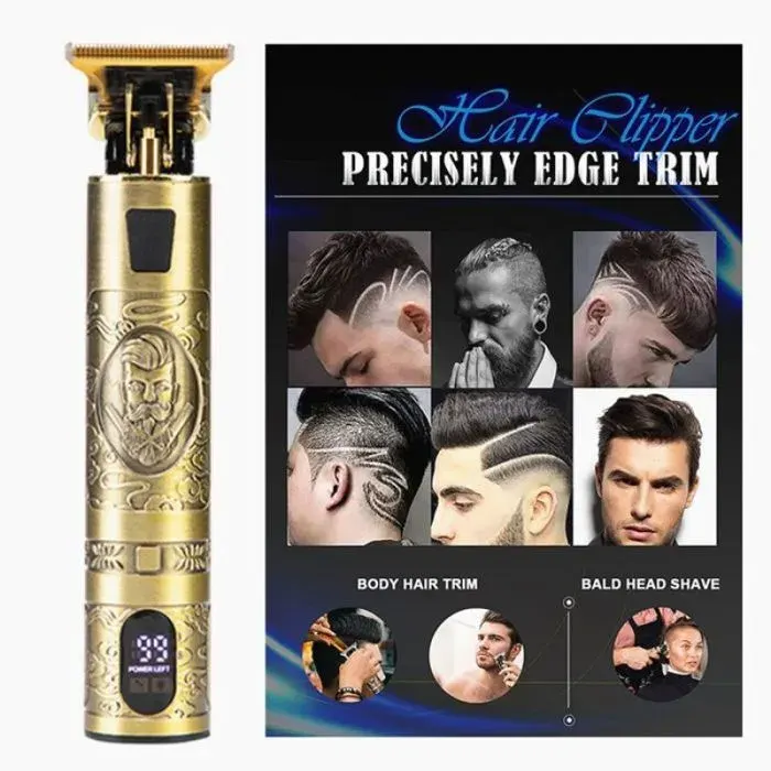 Rasoir Electriques Hommes Tondeuse à Barbe Cheveux Professionnelle Intelligent LED Sans fil Famille Enfants A TONDEUSE MULTI-USAGES