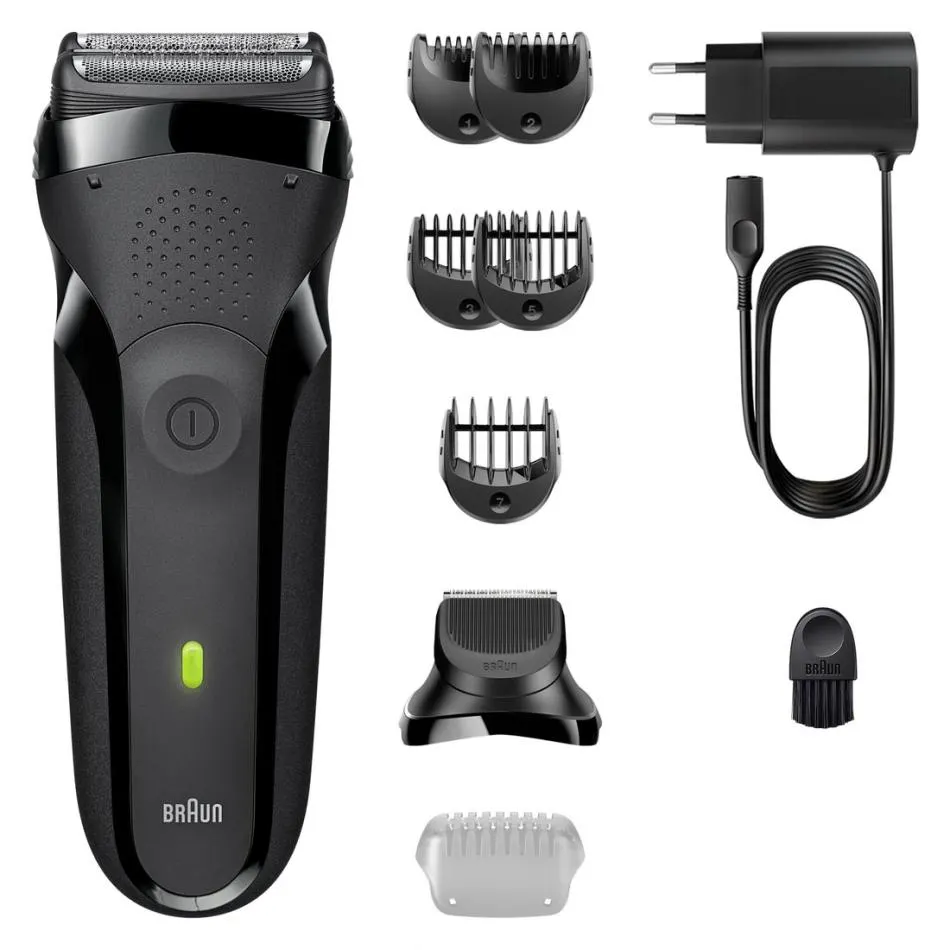 Rasoir homme BRAUN 300BT — coloris Noir