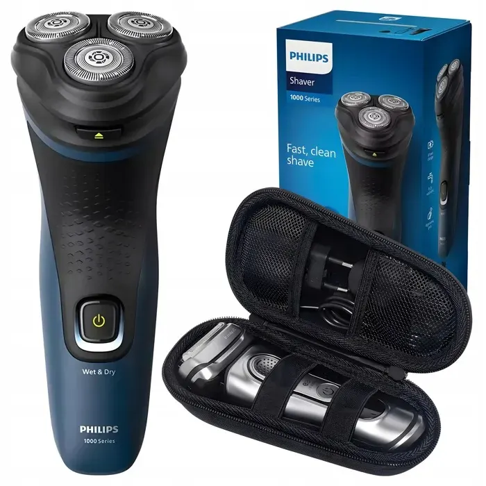 Rasoir Philips Series 1000 S1151/00 - Wet & Dry - 40 min - étui