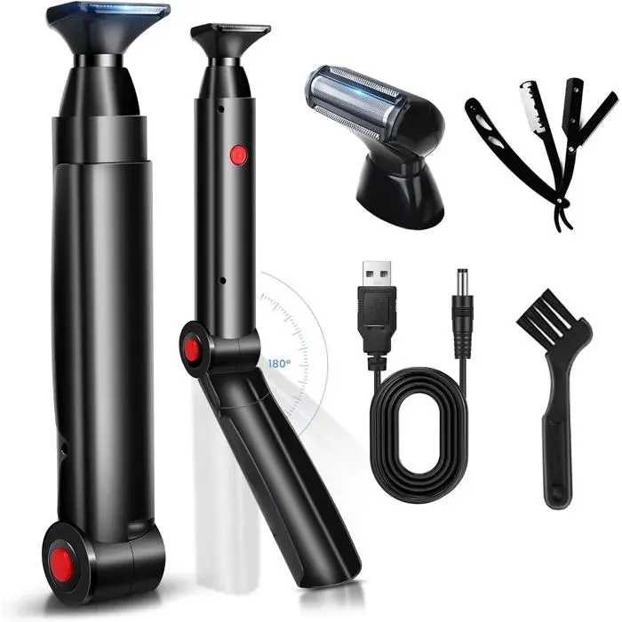 Rasoir pour le dos pour hommerasoir pour le dos pour hommetondeuse à manche longrasoir électrique pour homme avec rasoir