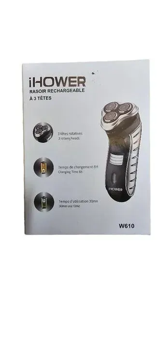 rasoir rechargeable a 3 tetes