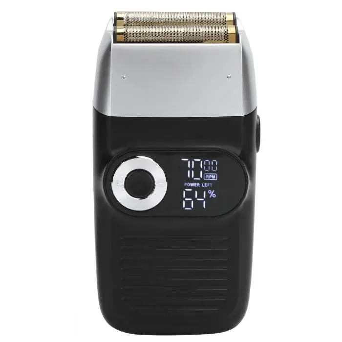 Rasoir rechargeable - ZERONE - Rasoir électrique à tête chauve - LCD - Hypoallergénique - Sans fil
