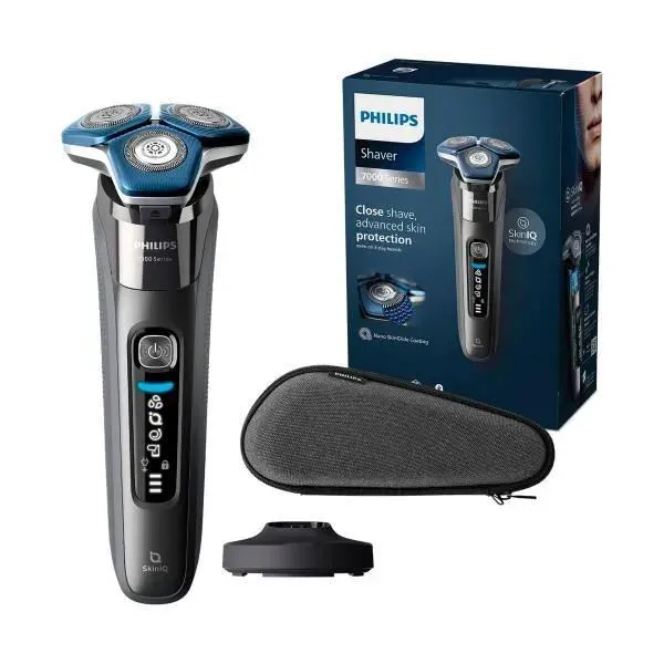 Rasoir sans fil - PHILIPS - S7887/55 - Noir - 60 min autonomie - Nettoyage rapide 1 min