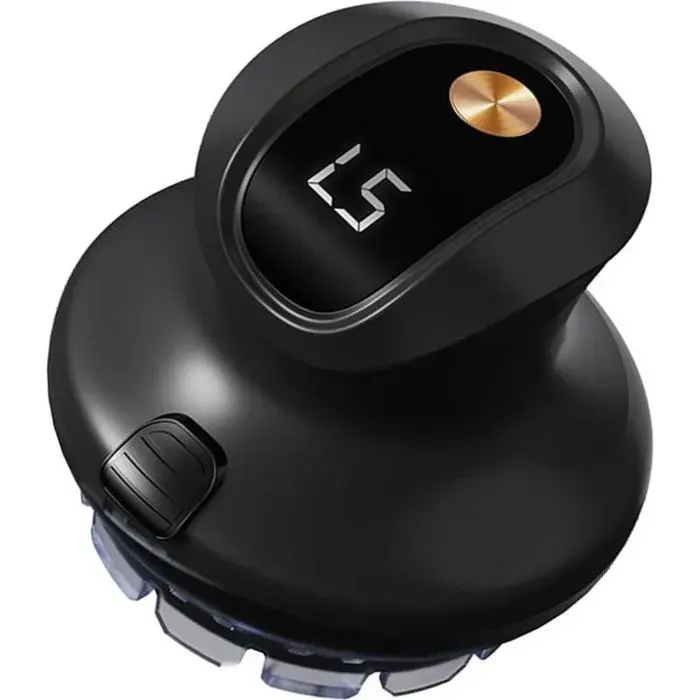 Rasoir Tête Rasée Circulaire Homme Rechargeable - Tondeuse Crâne Chauve Sans Fil Portable