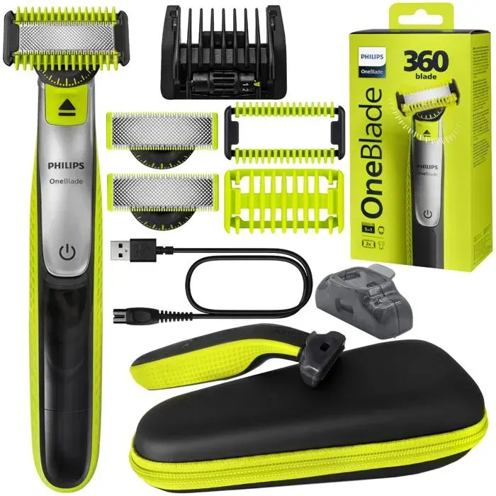 Rasoir tondeuse Philips OneBlade QP2834/23 - rasoir électrique barbe avec étui