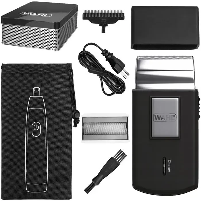 Rasoir - WAHL - 03615-1016 - Sans fil - Léger - Compact