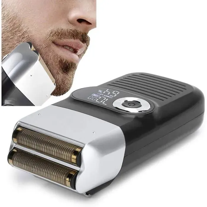 Rasoirs lectriques Pour Hommes Tondeuse Pour Crane Chauve Usb Rasoir Finition Professionnel Portable Rasoir Elect RASOIR ELECTRIQUE