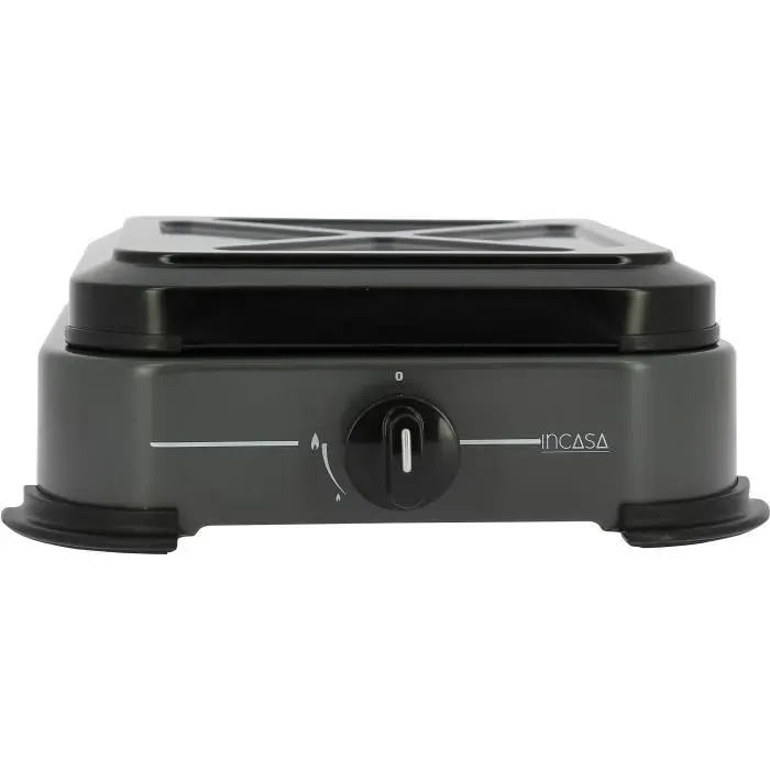Réchaud à gaz dextérieur 1 feu - INCASA - 016464 - 22 kW - Noir - Camping