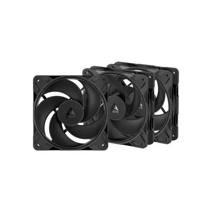Refrigeración Aire Arctic 140mm Freezer P14 Pro Reverse Pack 3 Ventiladores PWM Negro