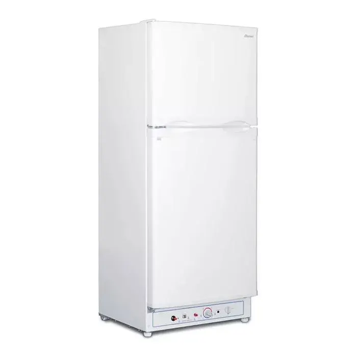 Réfrigérateur à gaz GPL à 2 voies Réfrigérateur à absorption au propane Congélateur Climatiseur silencieux 185L