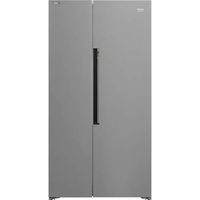 Réfrigérateur américain - BEKO - GN163141XBN - 2 portes - pose libre - classe E - 179 cm - inox