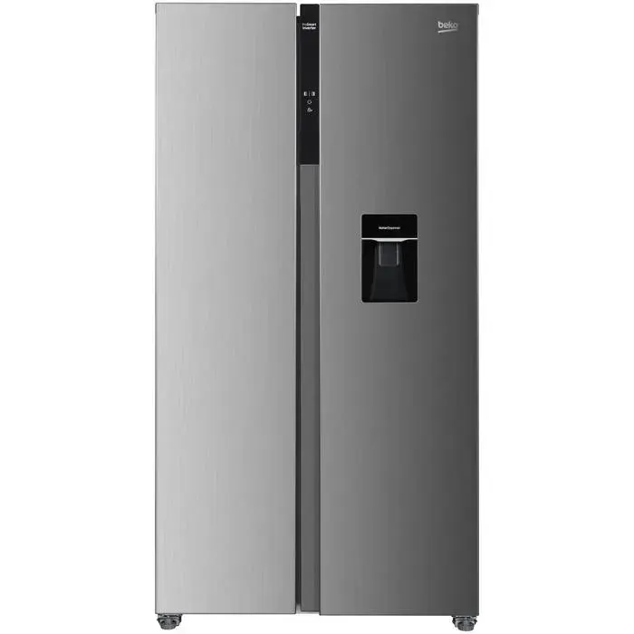 Réfrigérateur Américain Beko GNO5322WDXPN No Fros Distributeur Eau Sans Raccord