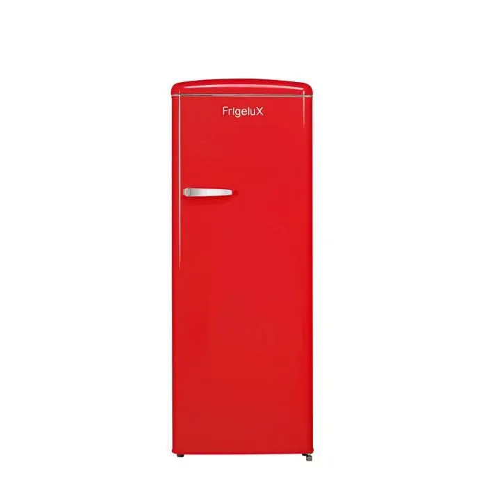 Réfrigérateur armoire rétro - Frigelux - RF218RRD - 218 L - Rouge - 55 x 575 x 144 cm - Classe D - 39 dB