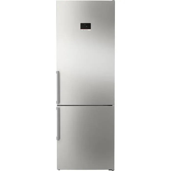 Réfrigérateur combiné - BOSCH - KGN49AIBT - Classe B - 440 L - 203 x 70 x 6670 cm - Acier brossé