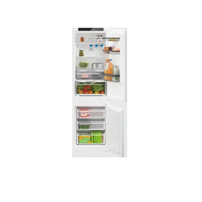 Réfrigérateur Combiné BOSCH KIN86VSE0 - Blanc - Intégrable - 260 Litres - Congélateur bas - Glace et eau — coloris Blanche