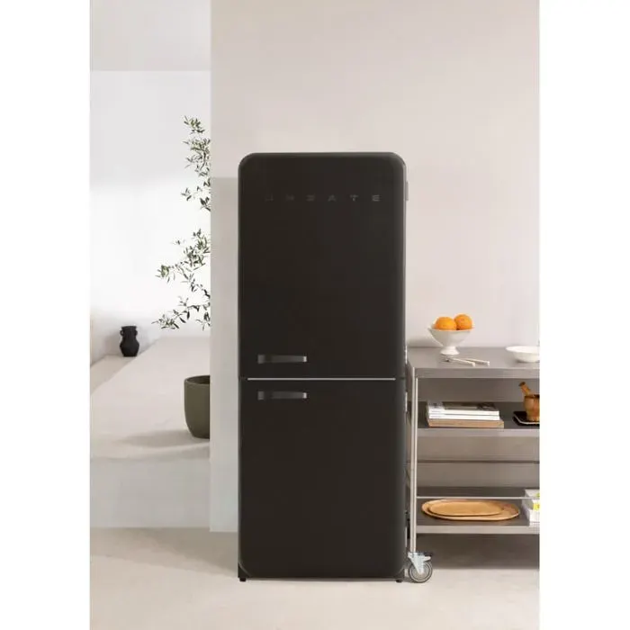 Réfrigérateur Combiné - Create - 401L - Rétro - No Frost - Silencieux
