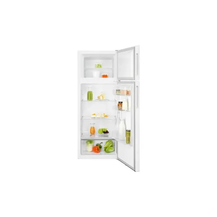 Réfrigérateur combiné ELECTROLUX LTB1AE24W0 - Blanc - 2 portes - 324L - Froid ventilé - Distributeur — coloris Blanche