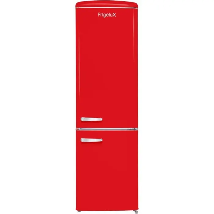 Réfrigérateur combiné - FRIGELUX - CB255RRA++ - 2 portes - 255 L - 55 x 575 x 181 cm - Rouge