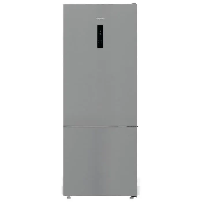 Réfrigérateur combiné - HOTPOINT - HPAK26472XP4E - Grande capacité 475 L - Froid ventilé - Classe E - 195x76x90 - Inox