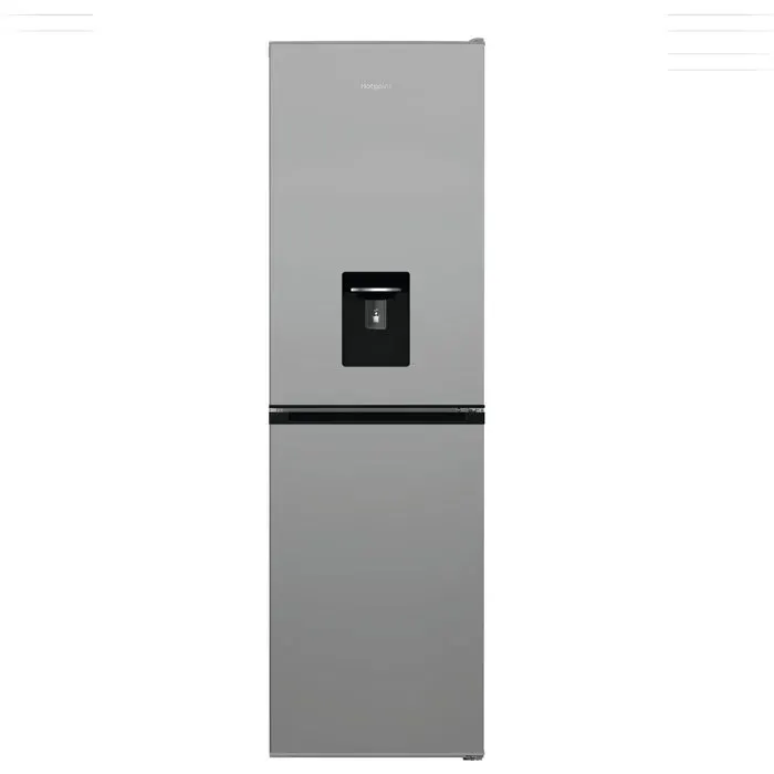 Réfrigérateur combiné - HOTPOINT - HPKH1261WS5 - 268 L - Classe D - Distributeur deau - 575x54x1824 - Silver
