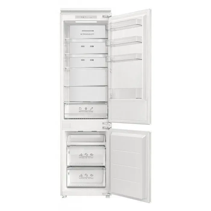 Réfrigérateur combiné intégrable No Frost - Frigelux - CBNF190BI - 300 L - Blanc - 54 x 55 x 1977 cm - Classe E - 35 dB