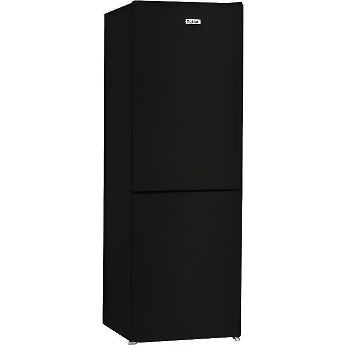 Réfrigérateur combiné Low Frost - Frigelux - RC168NE - 157 L - Noir - 47 x 495 x 144 cm - Classe E - 39 dB