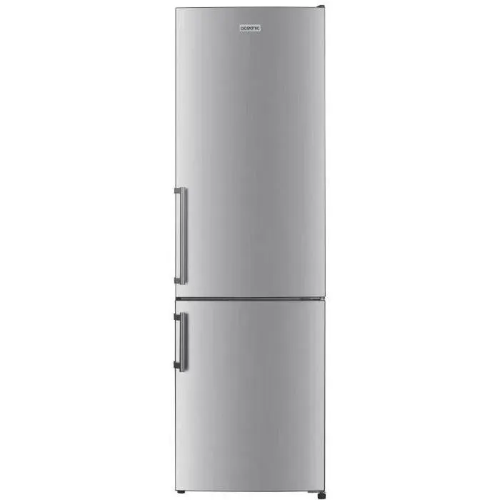 Réfrigérateur combiné - OCEANIC - OCEAFC262STDS - 262 L - Classe D - 55 x 56 x 180 cm - Silver