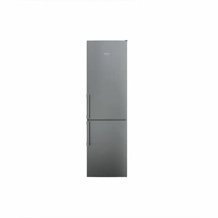 Réfrigérateur combiné pose libre acier inoxydable - Hotpoint Ariston - 367 L - Total NoFrost - Classe D