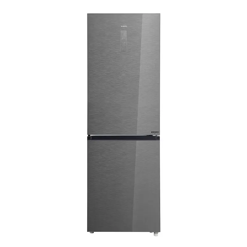 Refrigerateur Combine Valberg Cnf 338 C Gg625c — coloris gris et verre