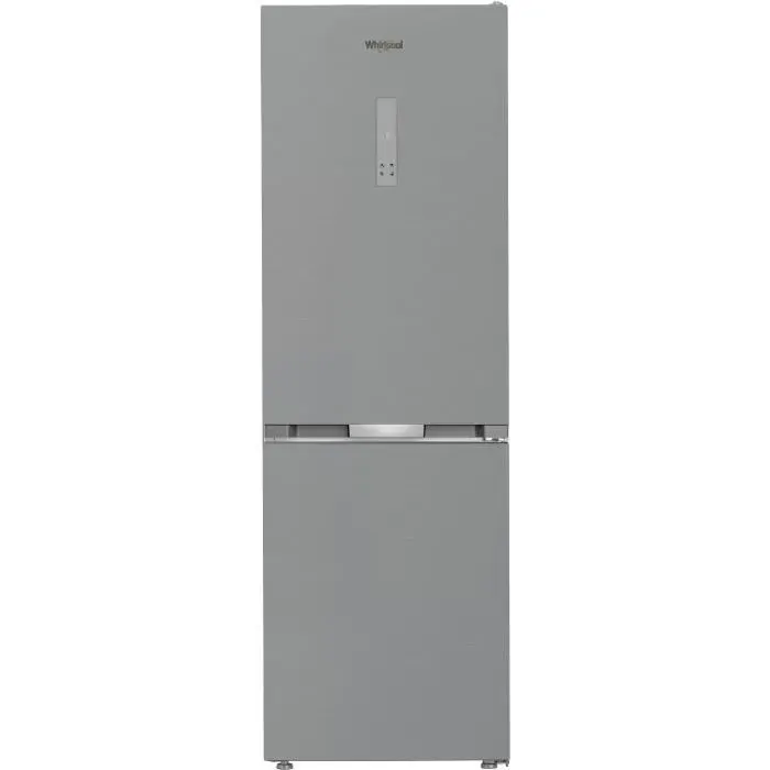Réfrigérateur combiné - WHIRLPOOL - WHK26363XP6E - 316 L - Dual NoFrost - 6e sens - Classe C - 186.5x59.5x66.3 - Inox