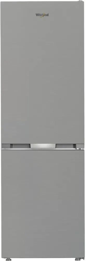 Réfrigérateur combiné - WHIRLPOOL - WHKH1361XP4E - 324 L - Congélateur NoFrost - 6e sens - Classe E - 186.5x59.5x66.3 - Inox