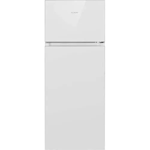 Réfrigérateur congélateur Bomann DT7318-1-blanc - 206L - Froid statique - Blanc
