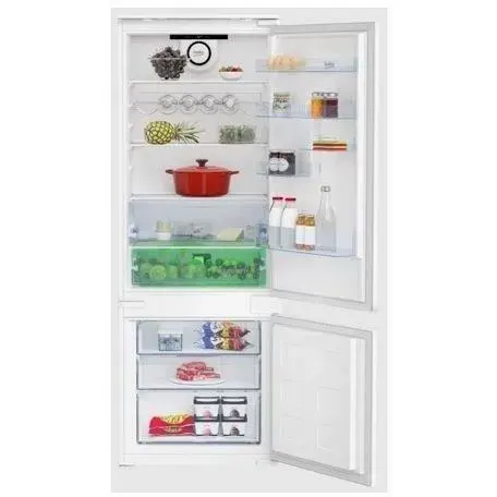 Réfrigérateur congélateur en bas Beko BCSE400E40SN - Encastrable 194 cm — vue 2